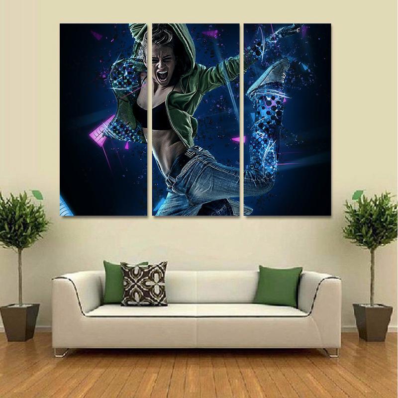 Ballerina Canvas Art