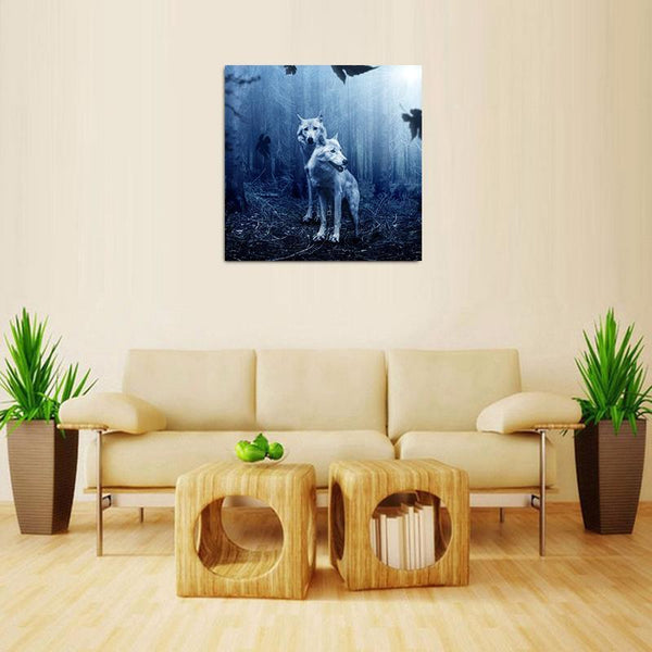 Wolves Canvas Art
