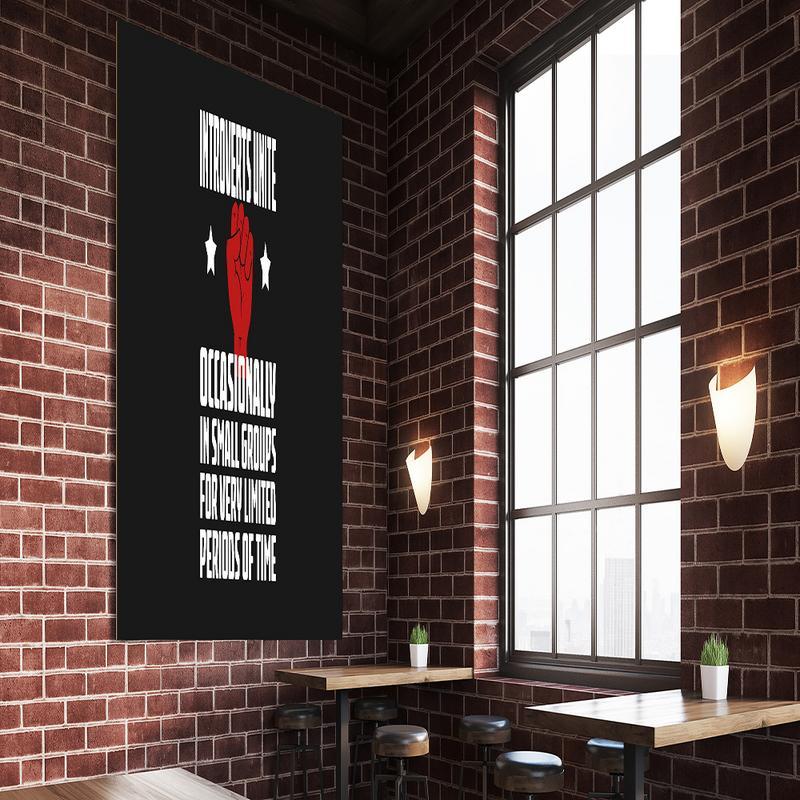 Funny-Introvert - WallArtKenya- Art Kenya