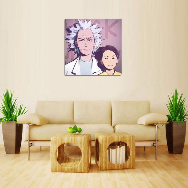 Rick Morty - Kenyan Art