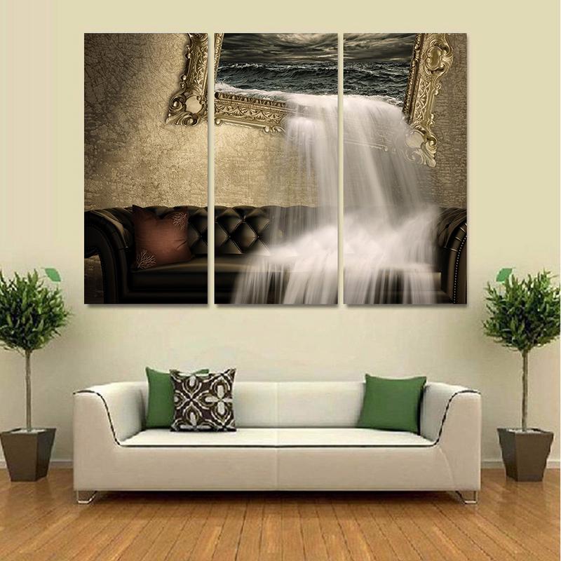 Waterfall - Kenyan Art