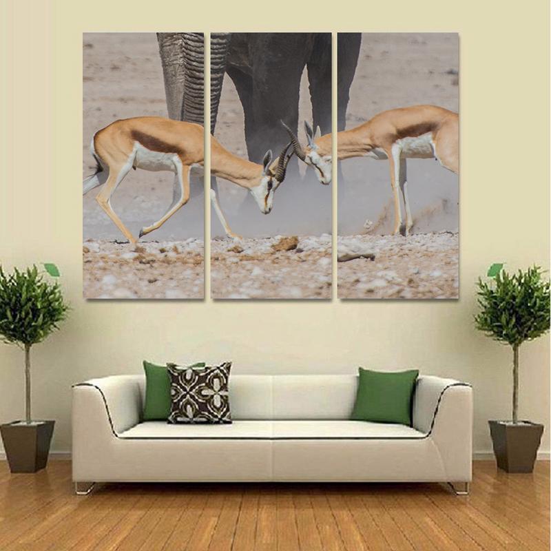 Wild Fight - WallArtKenya- Art Kenya